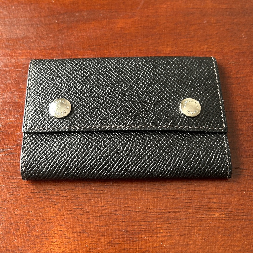 Hiroan key case double snap card holder - Picture 2 of 16